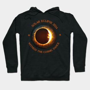 Solar Eclipse Witness the Cosmic Dance Hoodie